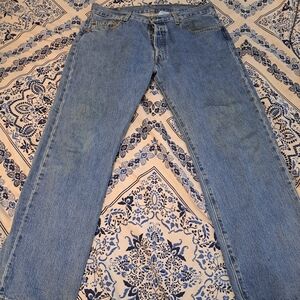 Men levis 501 size 36x30, blue